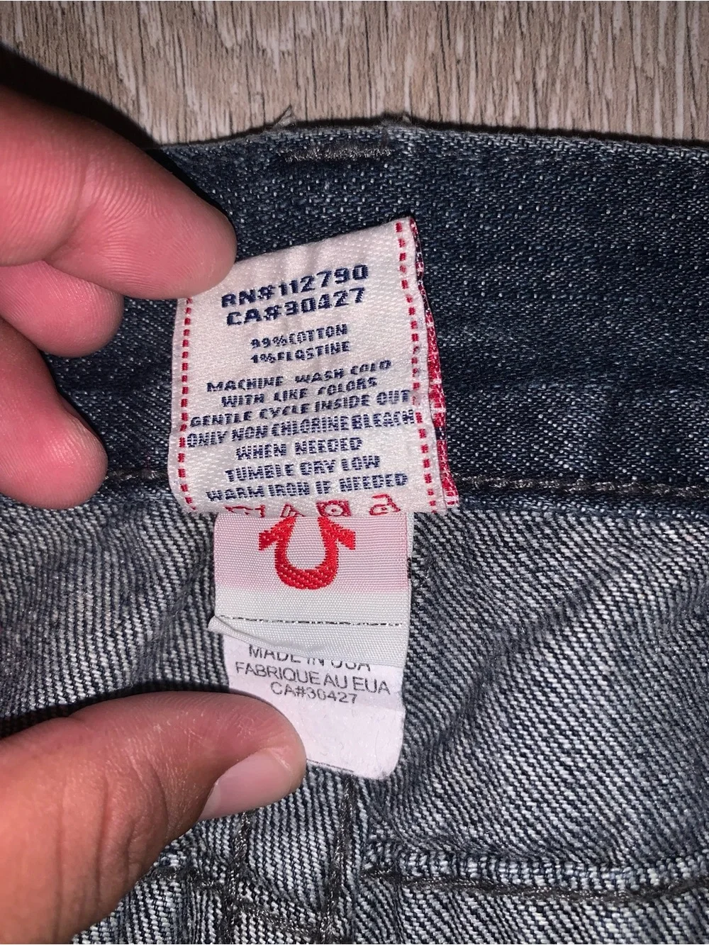True Religion size 36